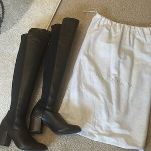 Stuart Weitzman Black Knee-High Boots
